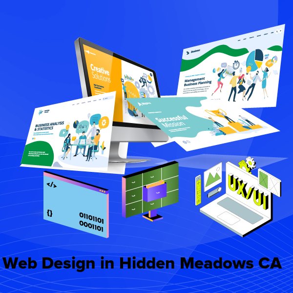 Web design in hidden meadows ca
