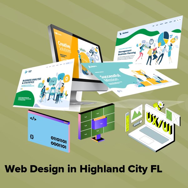 Web design in highland city fl
