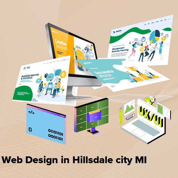 Web design in hillsdale city mi