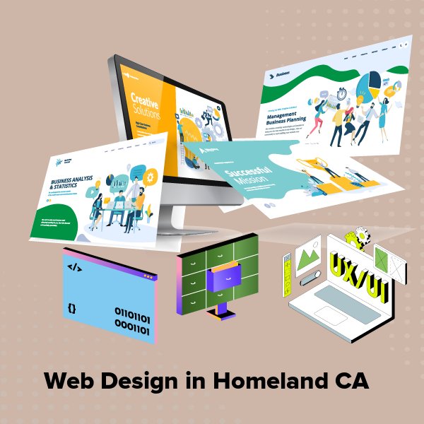 Web design in homeland ca