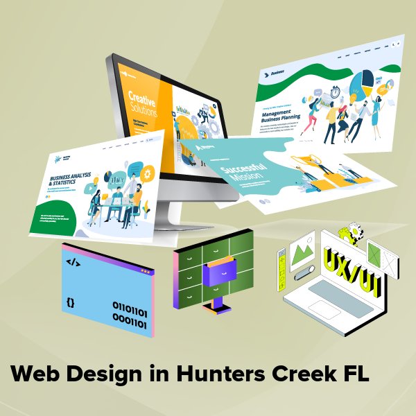 Web design in hunters creek fl