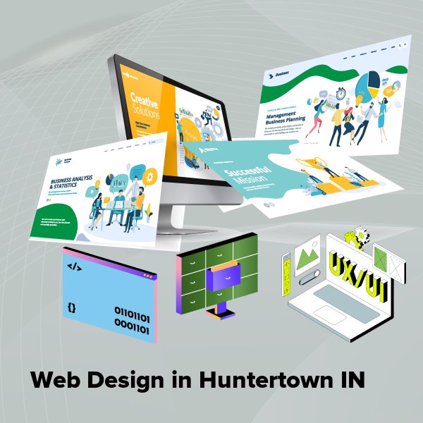 Web design in huntertown in