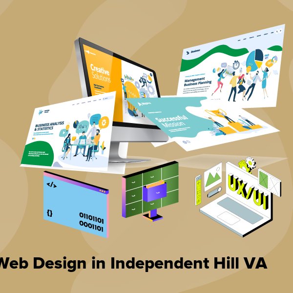 Web design in independent hill va