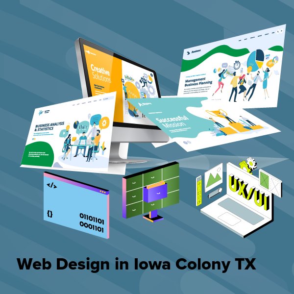 Web design in iowa colony tx