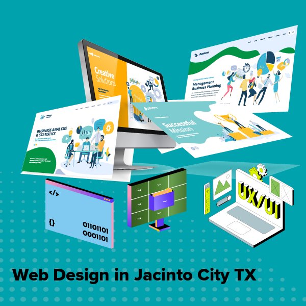 Web design in jacinto city tx