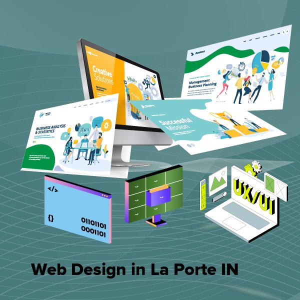 Web design in la porte in