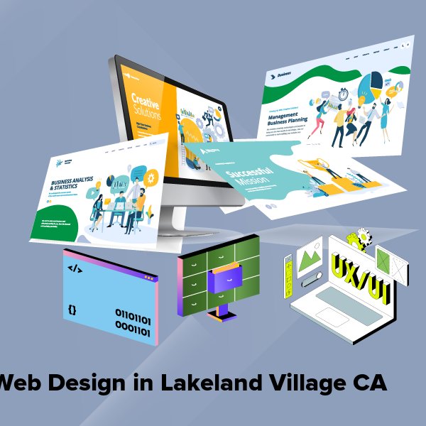 Web design in lakeland village ca