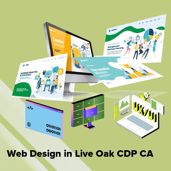 Web design in live oak cdp ca