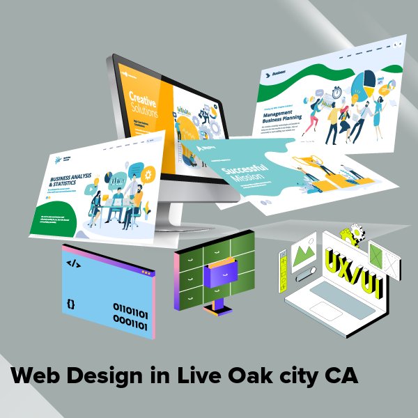 Web design in live oak city ca