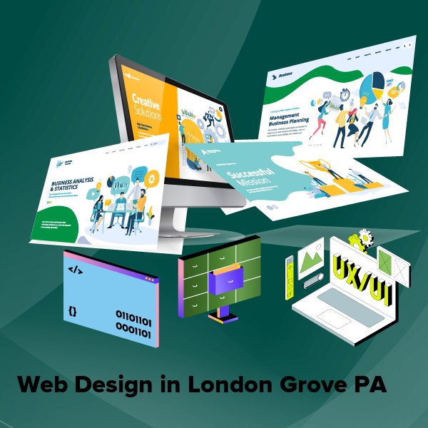 Web design in london grove pa