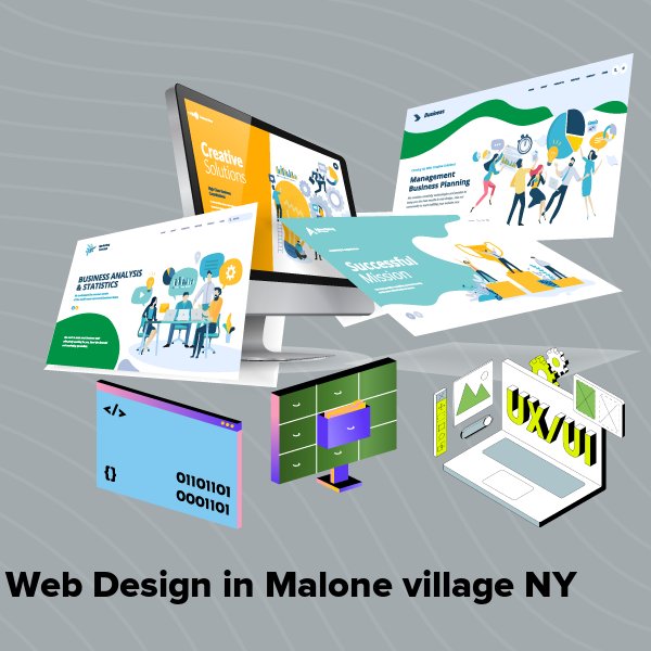 Web design in malone village ny