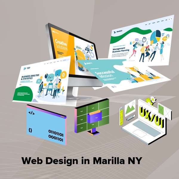 Web design in marilla ny