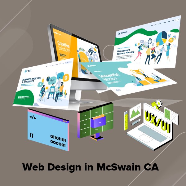 Web design in mcswain ca