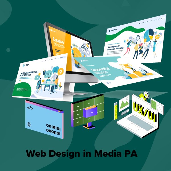 Web design in media pa