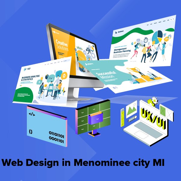Web design in menominee city mi