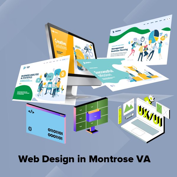 Web design in montrose va