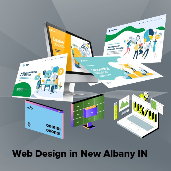 Web design in new albany in