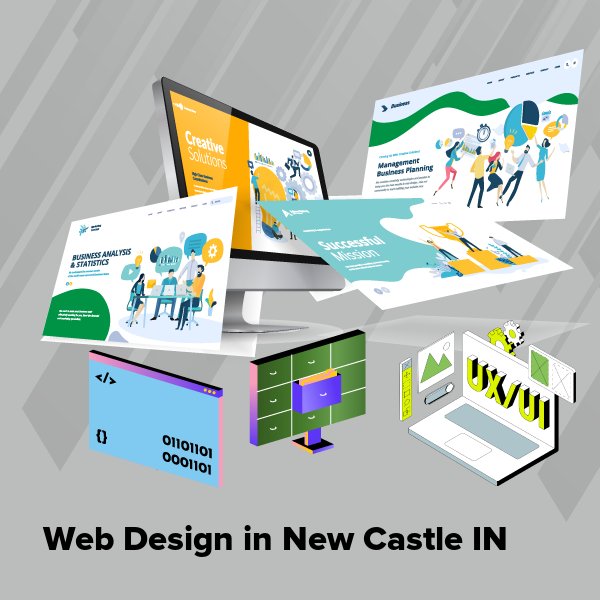 Web design in new castle in