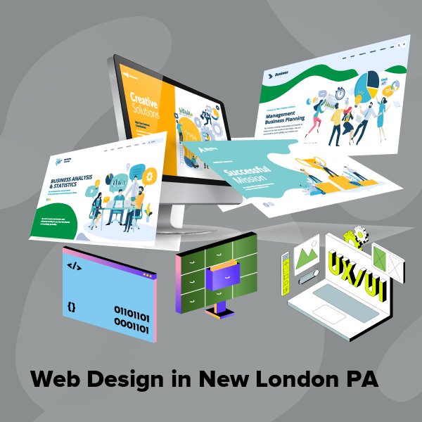 Web design in new london pa