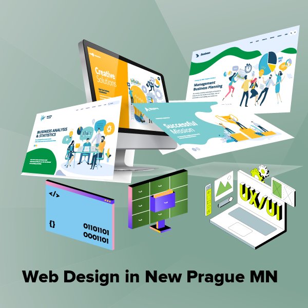 Web design in new prague mn