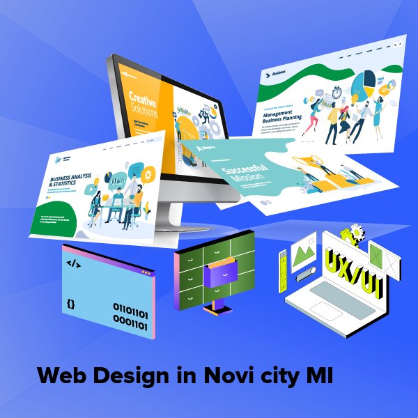 Web design in novi city mi