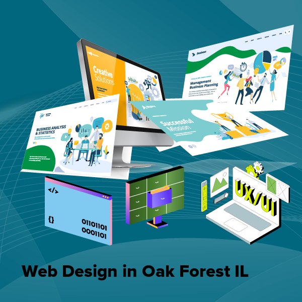 Web design in oak forest il