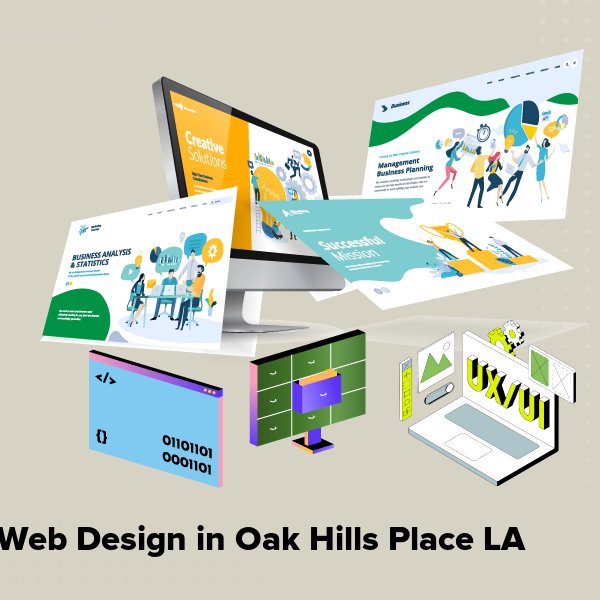 Web design in oak hills place la