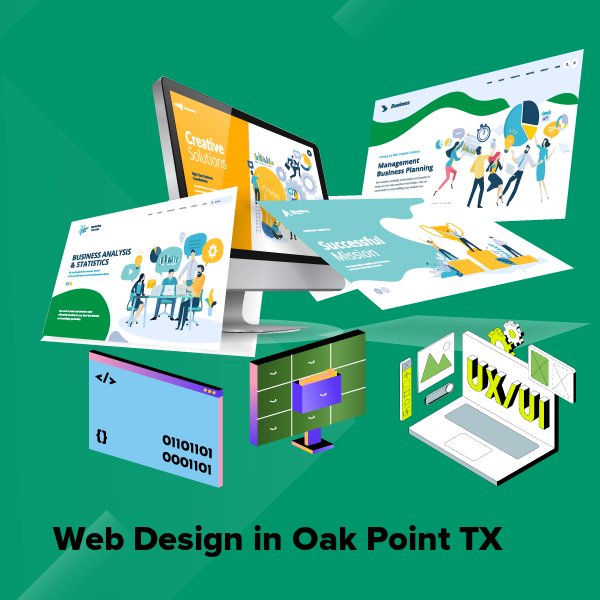 Web design in oak point tx