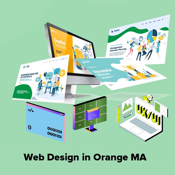 Web design in orange ma