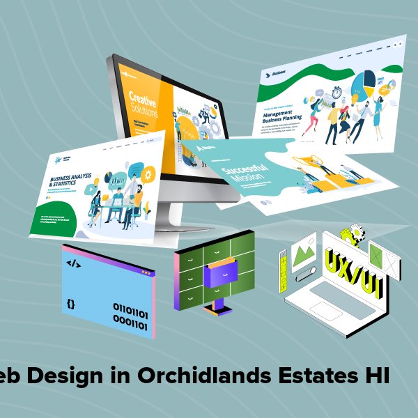Web design in orchidlands estates hi