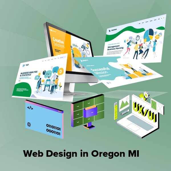 Web design in oregon mi