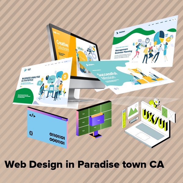 Web design in paradise town ca