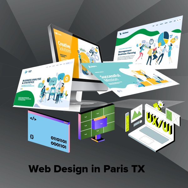 Web design in paris tx
