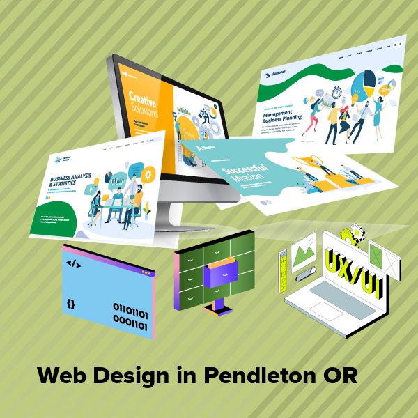 Web design in pendleton or