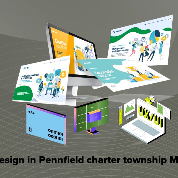 Web design in pennfield charter township mi