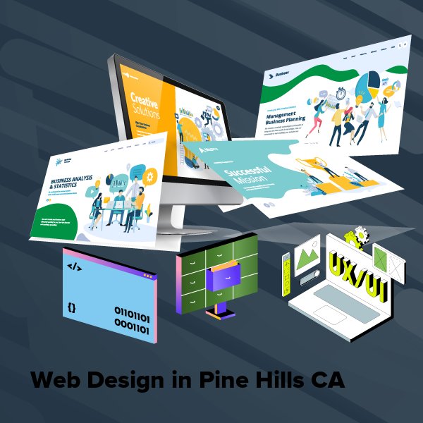 Web design in pine hills ca