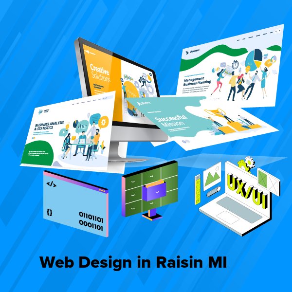 Web design in raisin mi