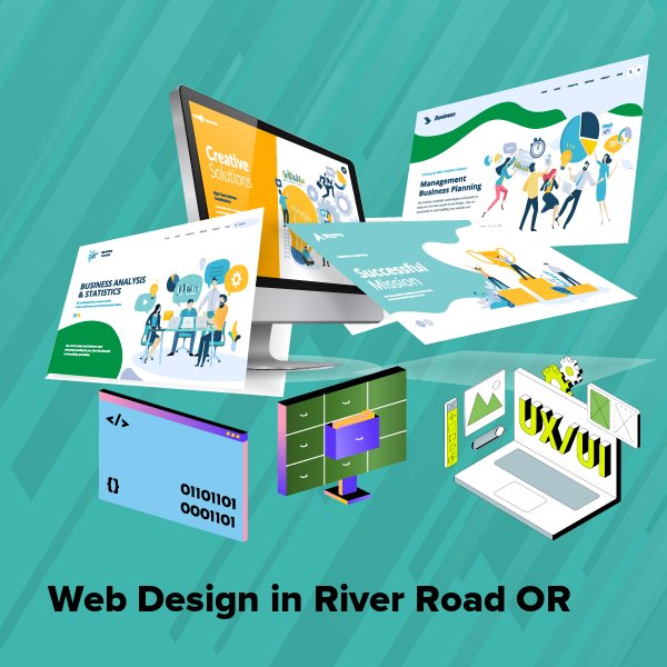 Web design in river road or