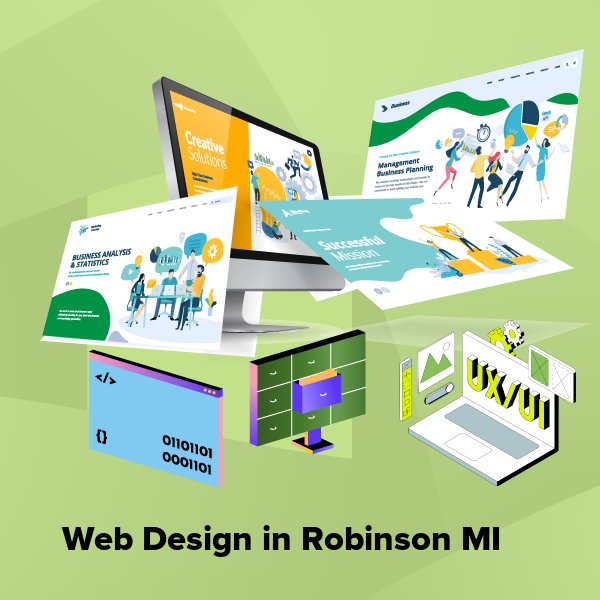 Web design in robinson mi