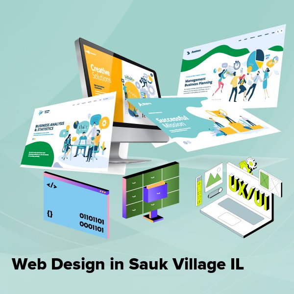 Web design in sauk village il