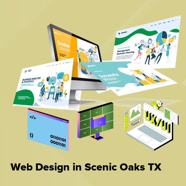 Web design in scenic oaks tx