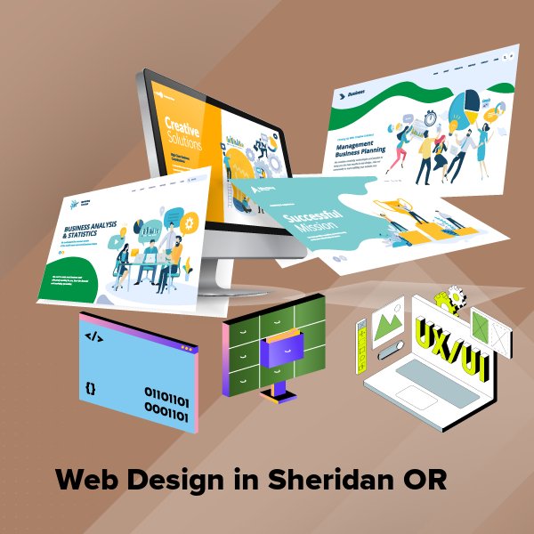 Web design in sheridan or