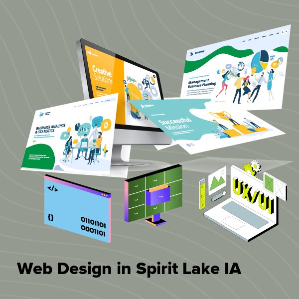 Web design in spirit lake ia