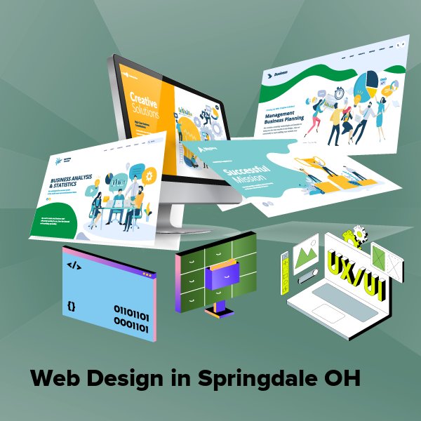 Web design in springdale oh