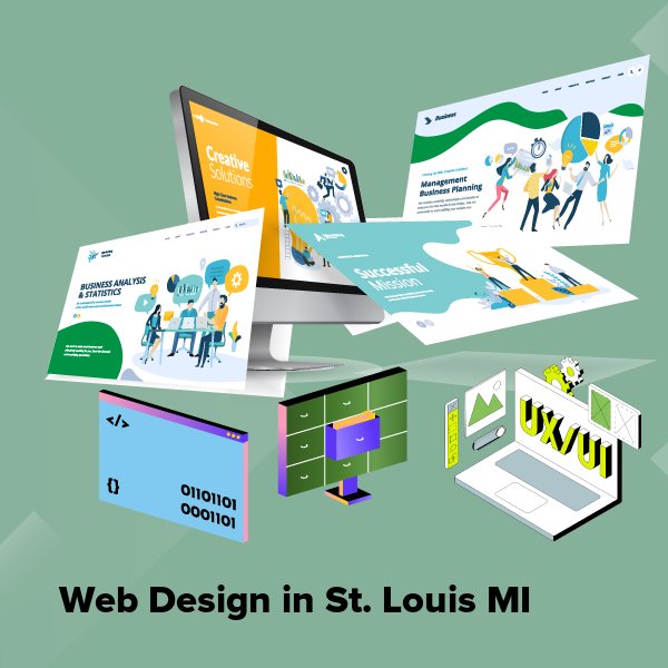 Web design in st. louis mi