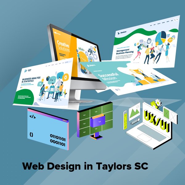Web design in taylors sc