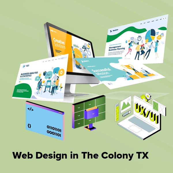 Web design in the colony tx
