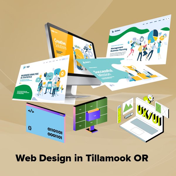 Web design in tillamook or