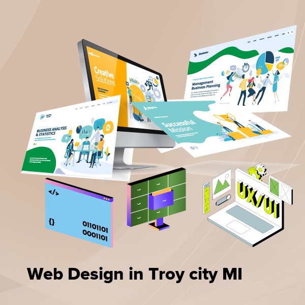 Web design in troy city mi