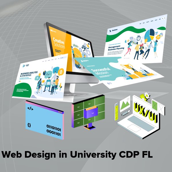 Web design in university cdp fl